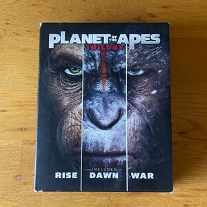 Planet of the Apes Trilogy DVD/Blu‑ray Box Set - Black